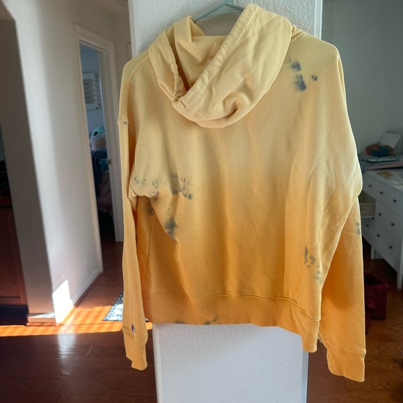 Ombré Champion Yellow Hoodie - Picture 2 of 9